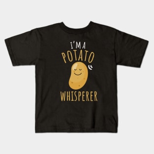 I'm A Potato Whisperer Funny Potato Kids T-Shirt
